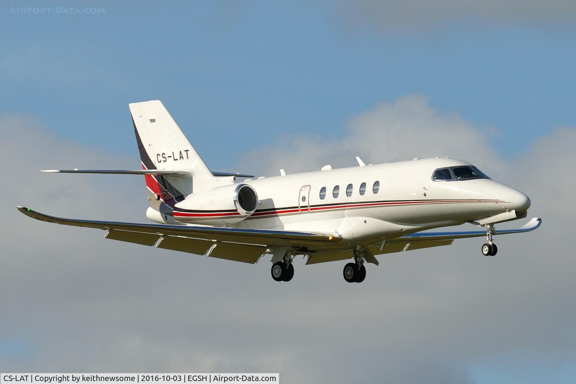 CS-LAT, 2016 Cessna 680A Citation Latitude C/N 680A-0027, Return Visitor.