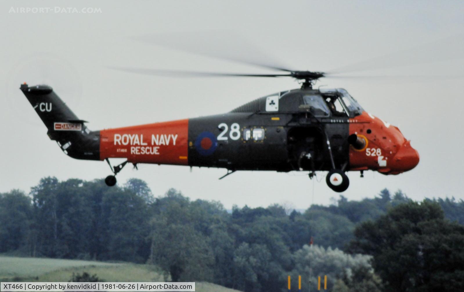 XT466, 1965 Westland Wessex HU.5 C/N WA288, At the World Helicopter Championships Bowood House, Calne, Wiltshire UK.