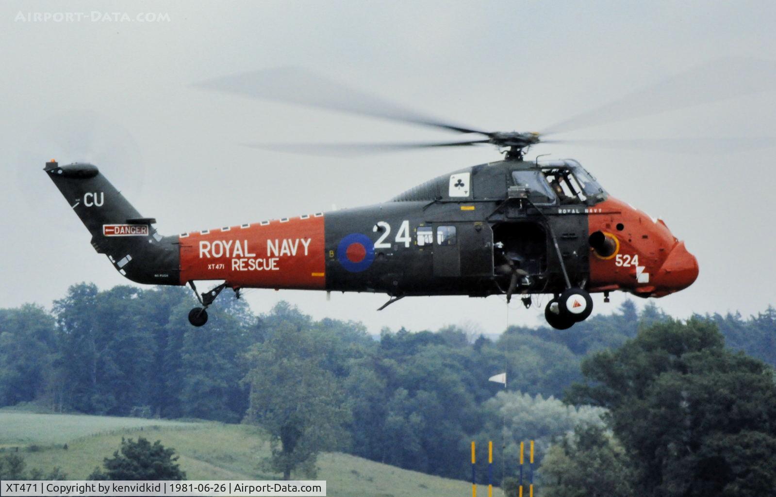 XT471, 1966 Westland Wessex HU.5 C/N WA293, At the World Helicopter Championships Bowood House, Calne, Wiltshire UK.