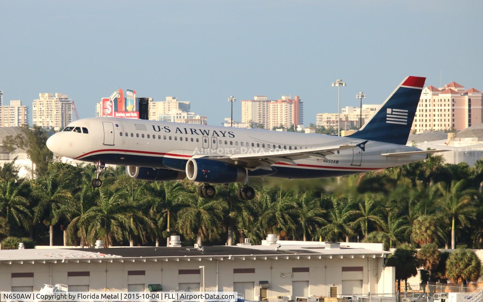 N650AW, 1998 Airbus A320-232 C/N 856, USAirways