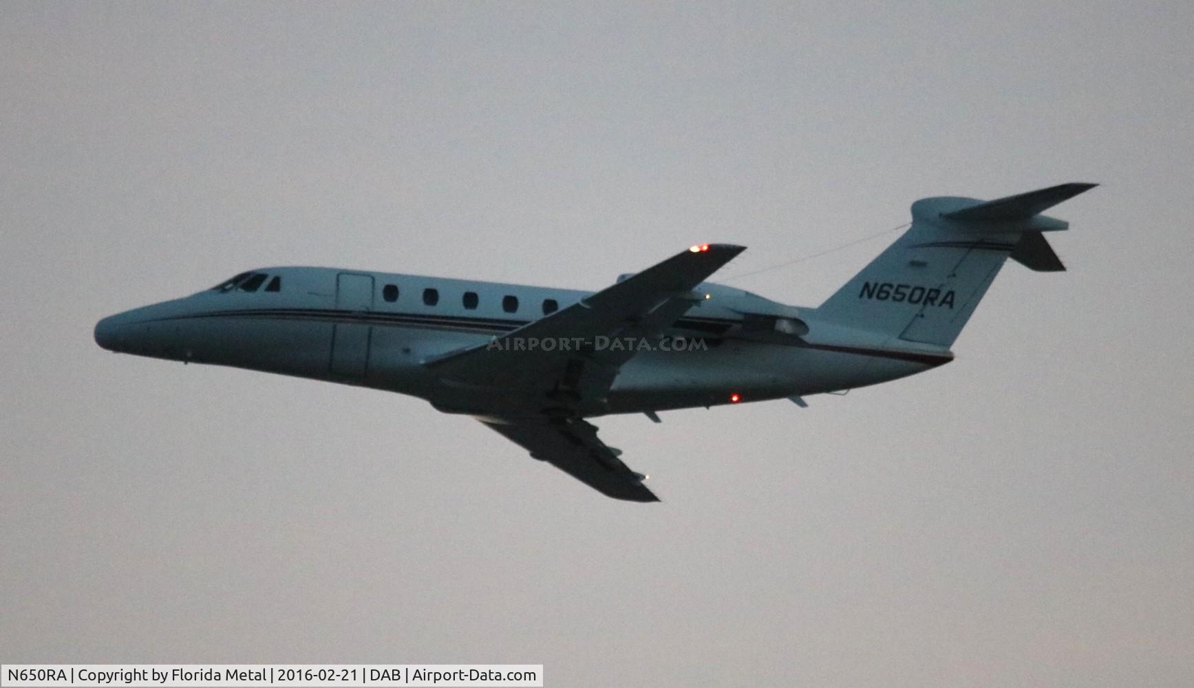 N650RA, 1995 Cessna 650 C/N 650-7047, Citation 650