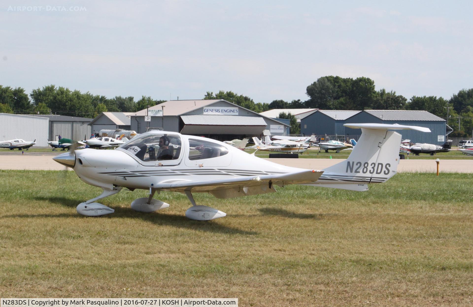 N283DS, 2008 Diamond DA-40 Diamond Star C/N 40.956, Diamond DA-40