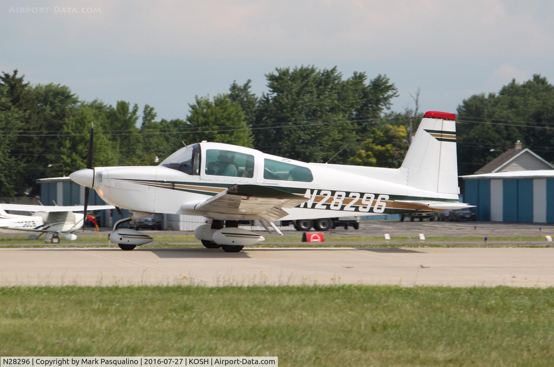N28296, 1977 Grumman American AA-5B Tiger C/N AA5B0534, AA-5B