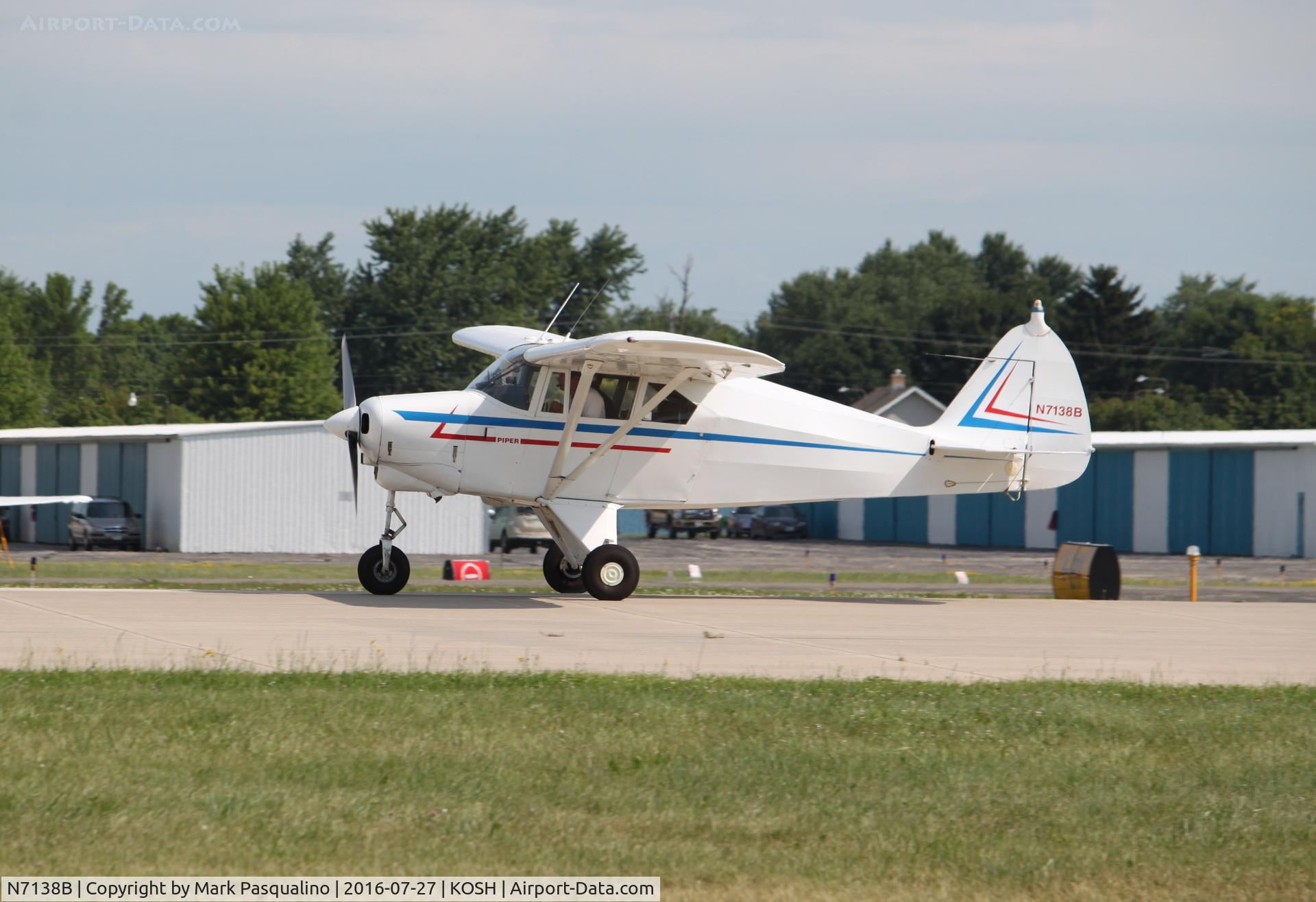 N7138B, 1956 Piper PA-22-150 Tri Pacer C/N 22-4358, Piper PA-22-150