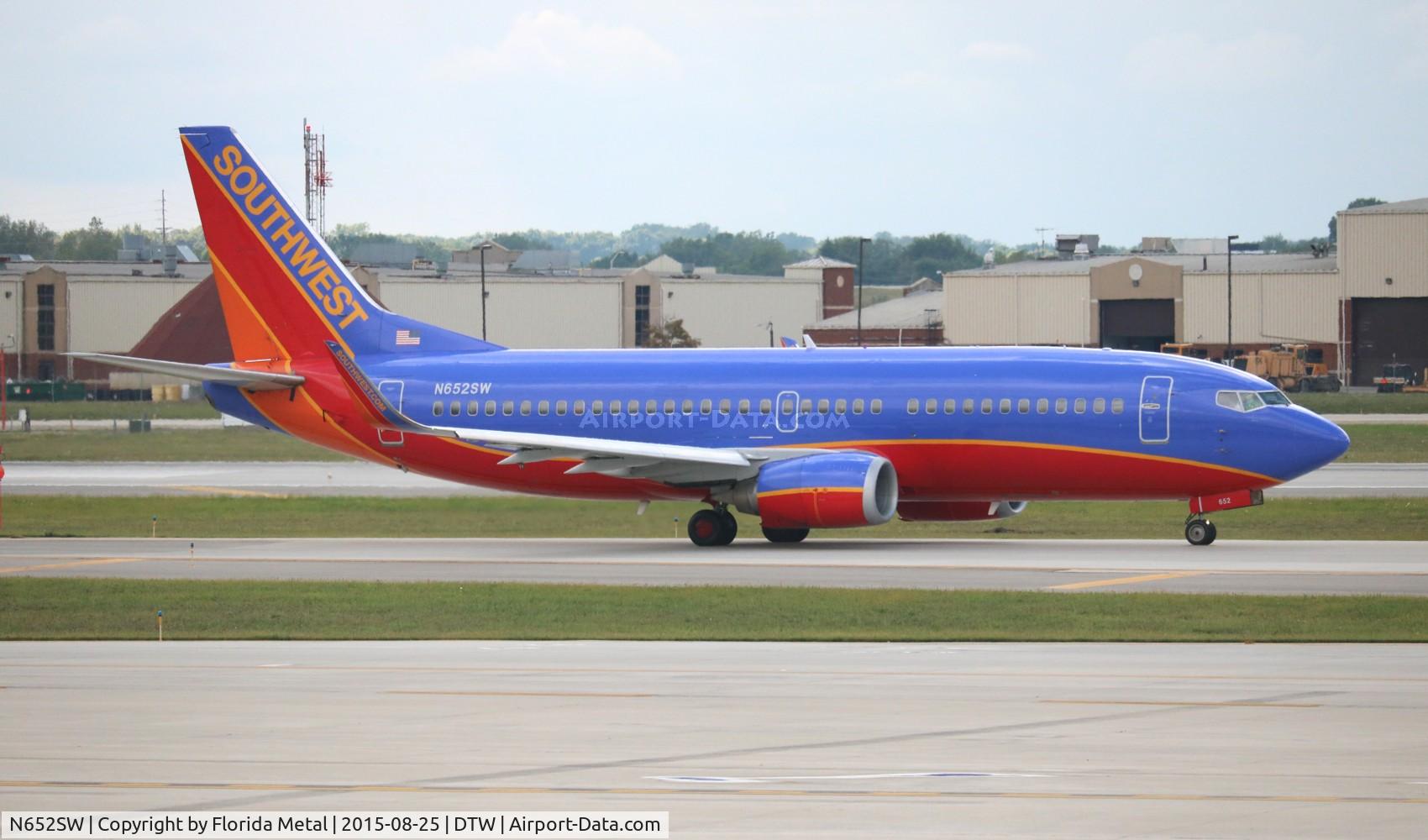 N652SW, 1997 Boeing 737-3H4 C/N 27722, Southwest