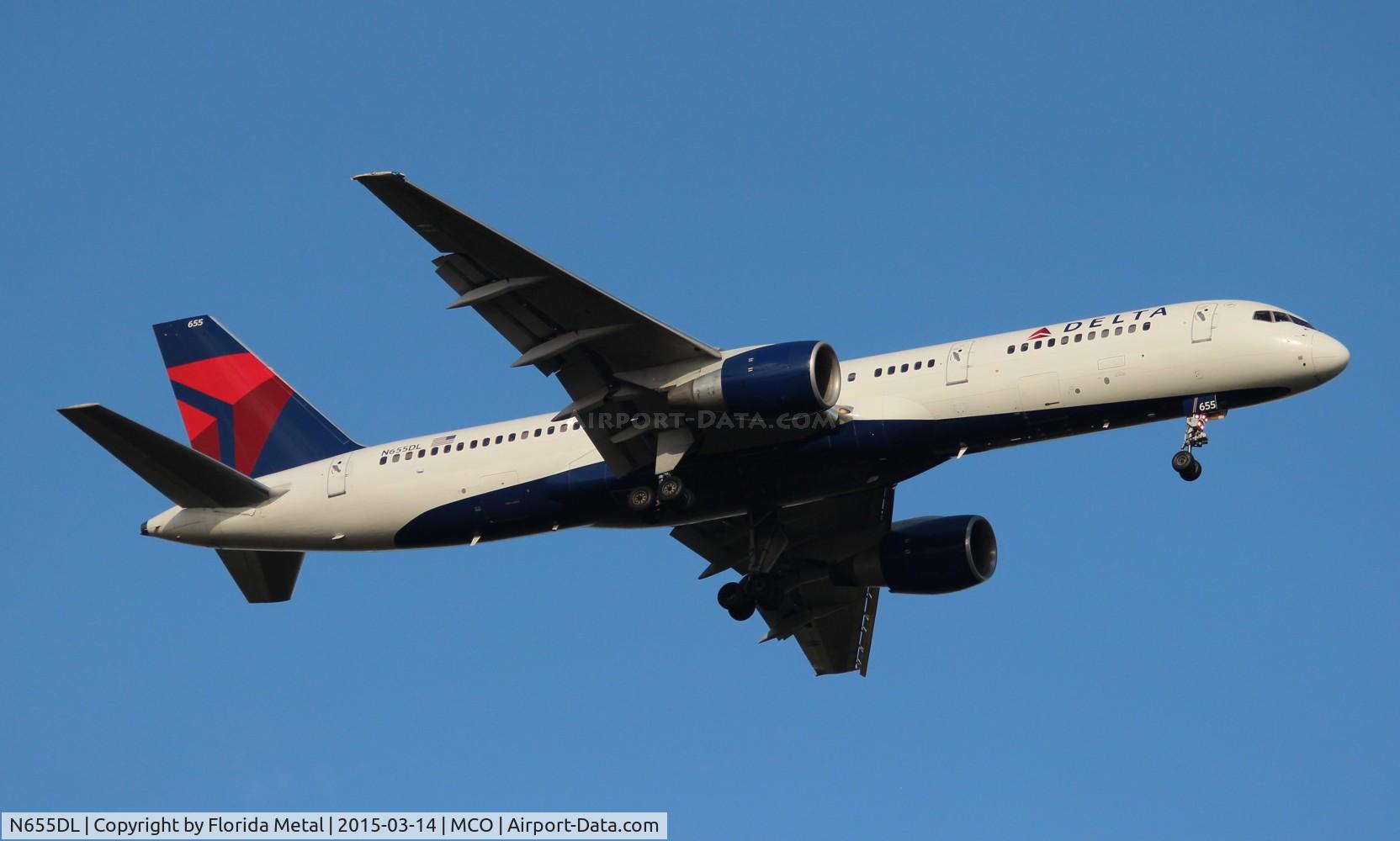 N655DL, 1990 Boeing 757-232 C/N 24395, Delta
