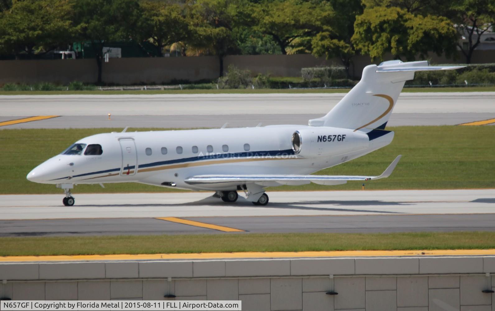 N657GF, 2015 Embraer EMB-550 Legacy 500 C/N 55000011, Legacy 500