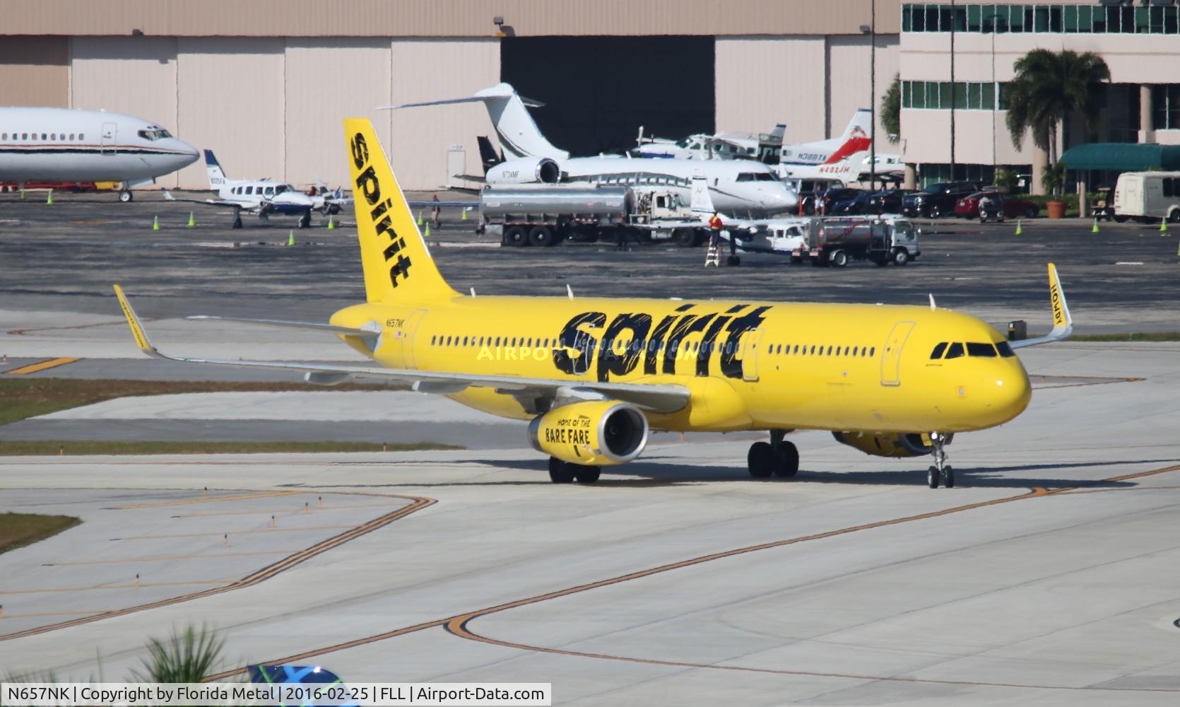 N657NK, 2015 Airbus A321-231 C/N 6672, Spirit