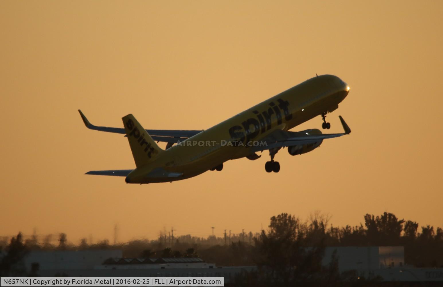 N657NK, 2015 Airbus A321-231 C/N 6672, Spirit