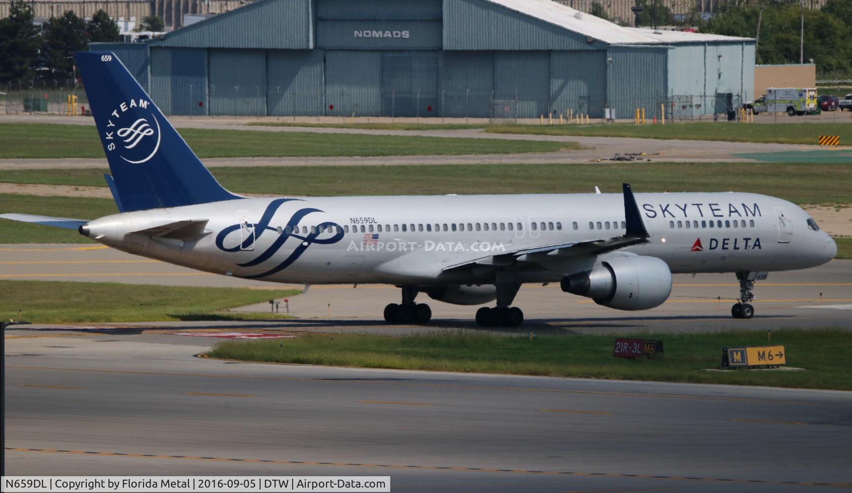 N659DL, 1990 Boeing 757-232 C/N 24421, Delta