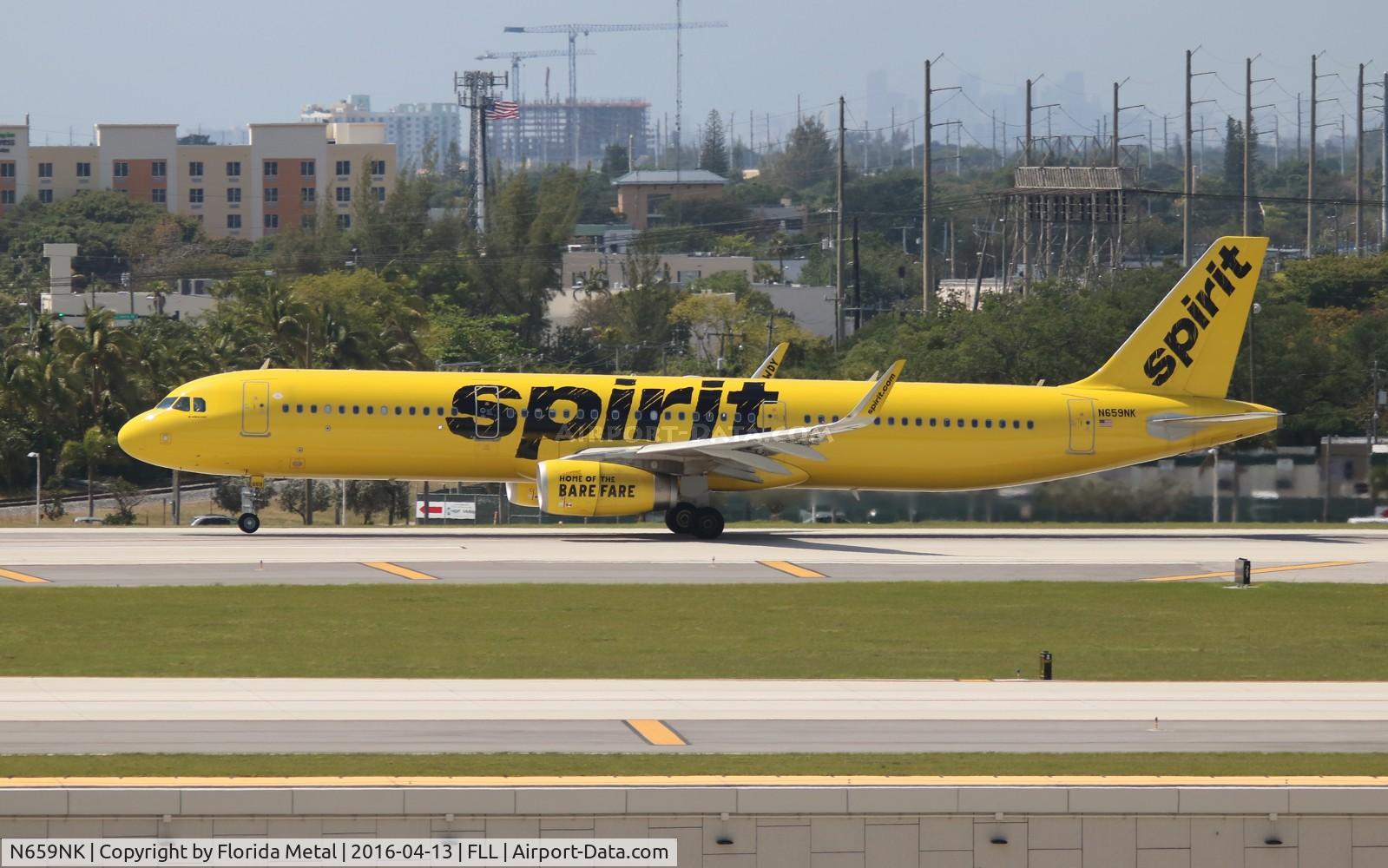N659NK, 2015 Airbus A321-231 C/N 6770, Spirit