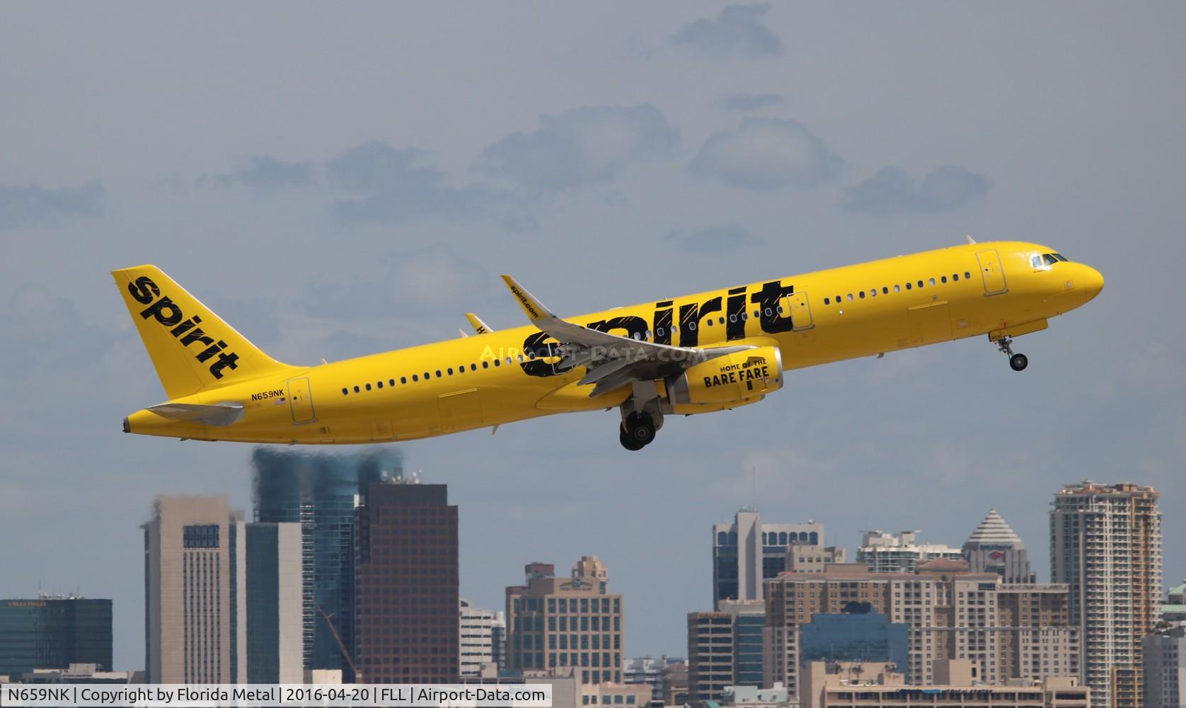 N659NK, 2015 Airbus A321-231 C/N 6770, Spirit
