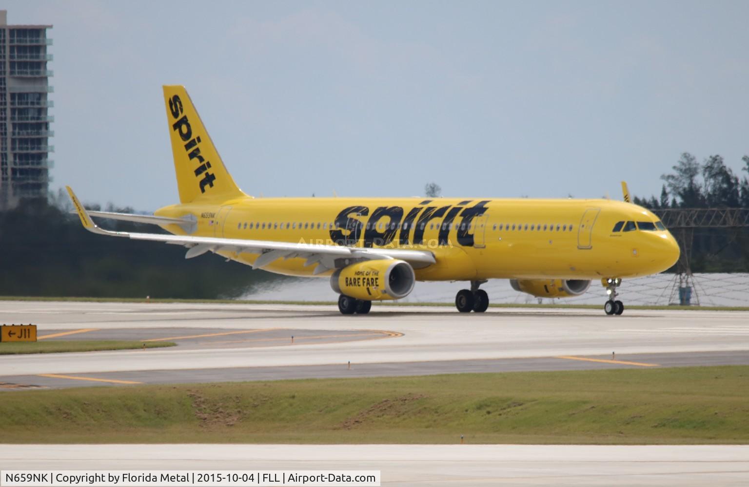 N659NK, 2015 Airbus A321-231 C/N 6770, Spirit