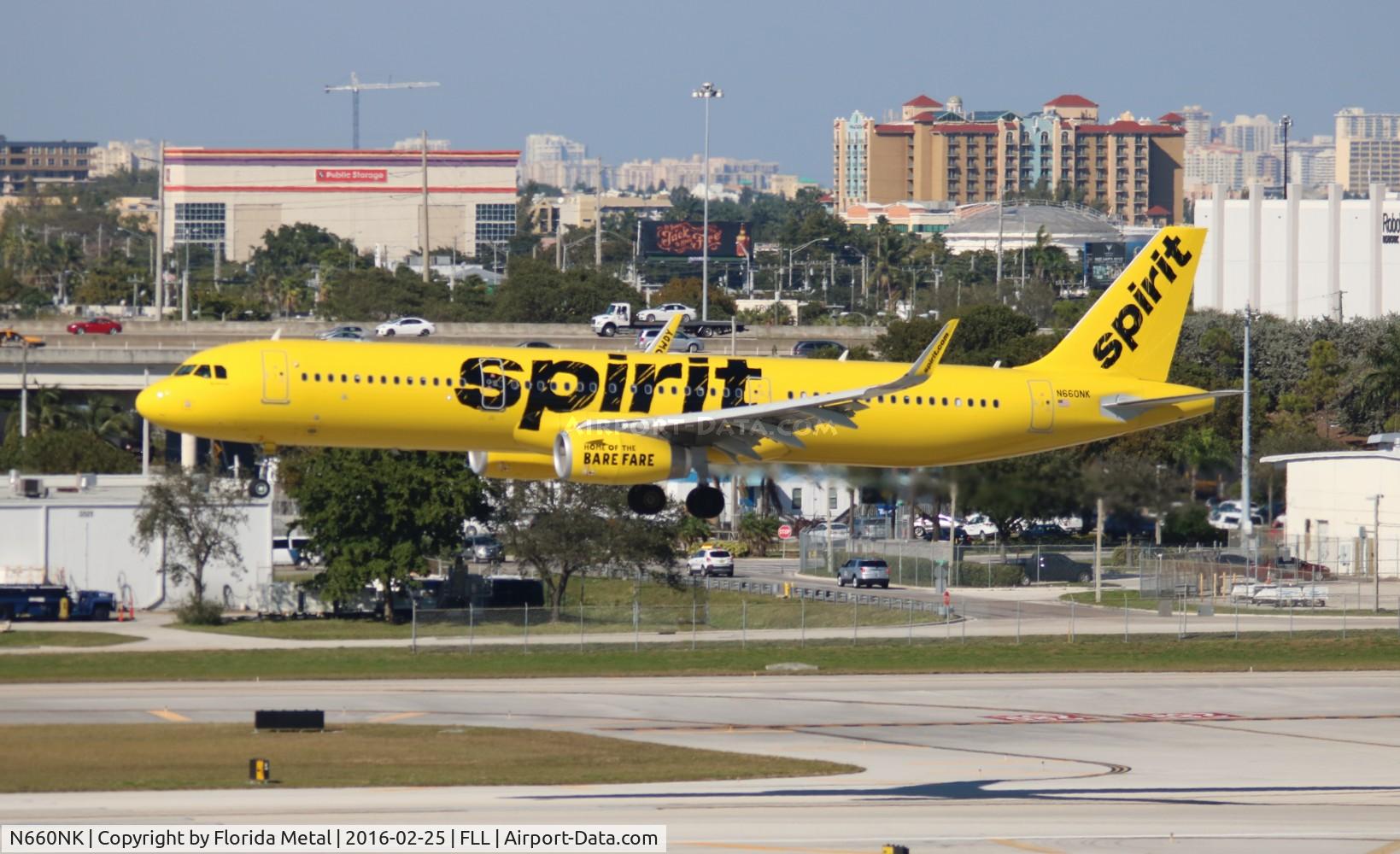 N660NK, 2015 Airbus A321-231 C/N 6804, Spirit