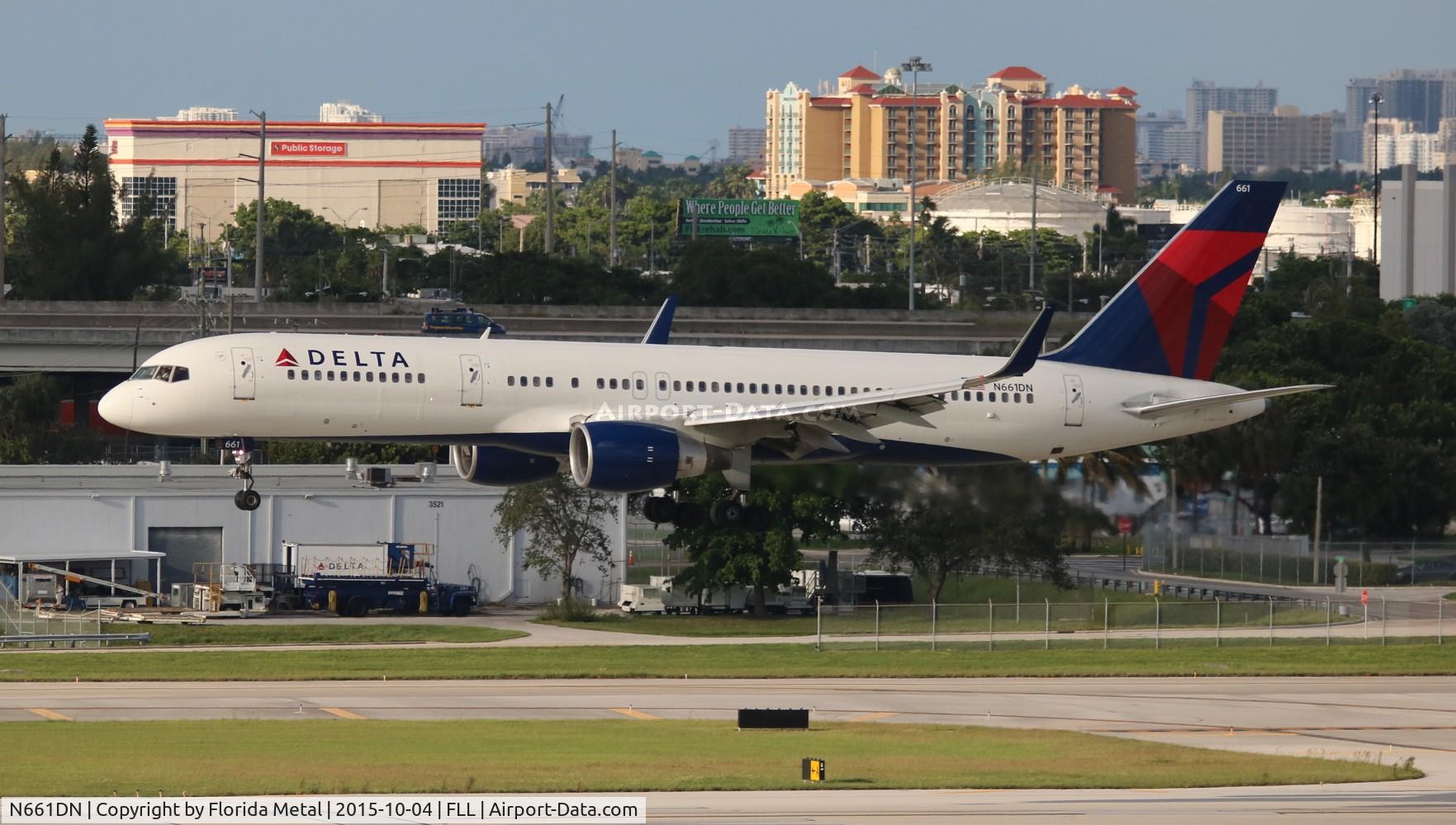 N661DN, 1990 Boeing 757-232 C/N 24972, Delta