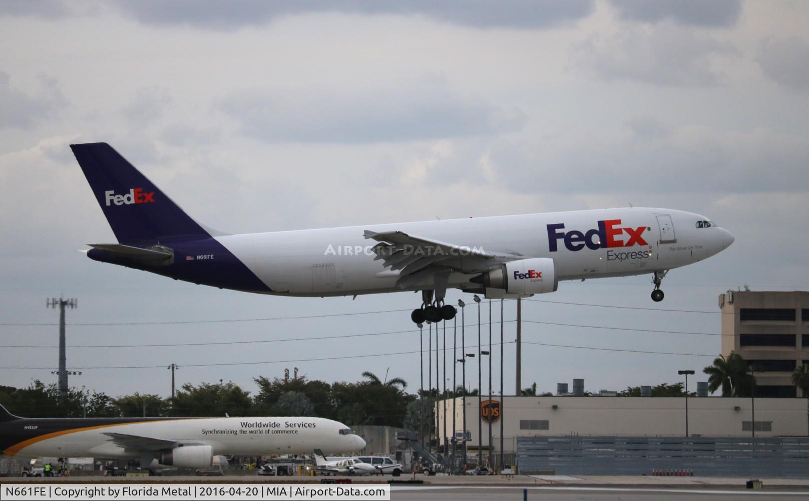 N661FE, 1995 Airbus A300F4-605R C/N 760, Fed Ex