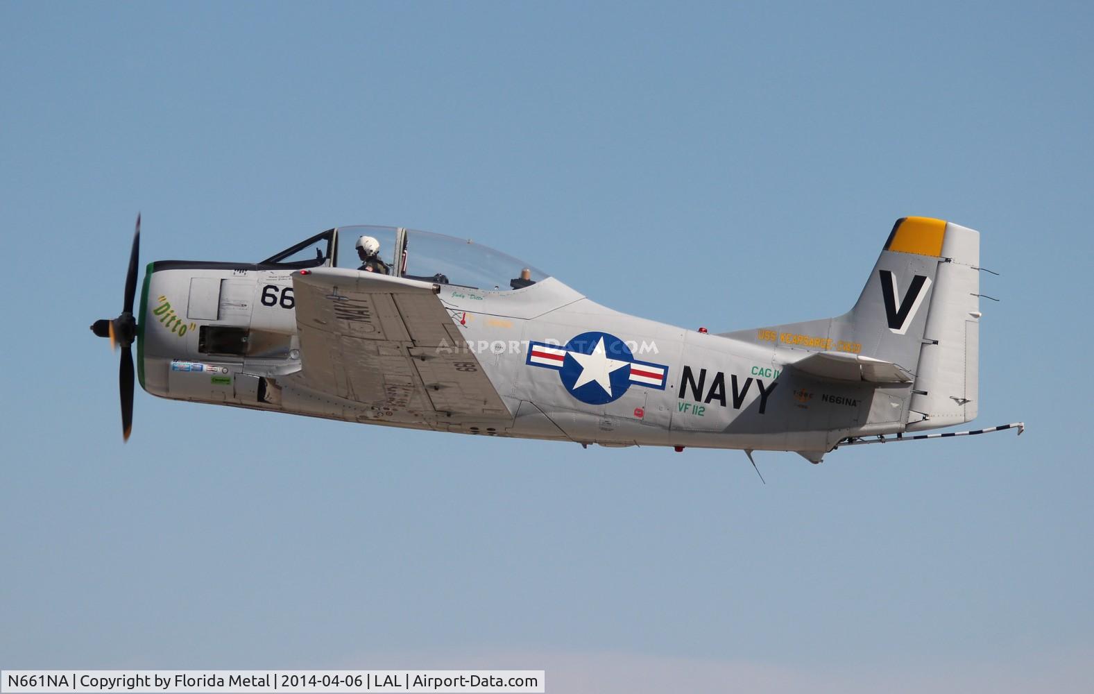 N661NA, 1957 North American T-28C Trojan Trojan C/N 226-238 (140661), T-28C