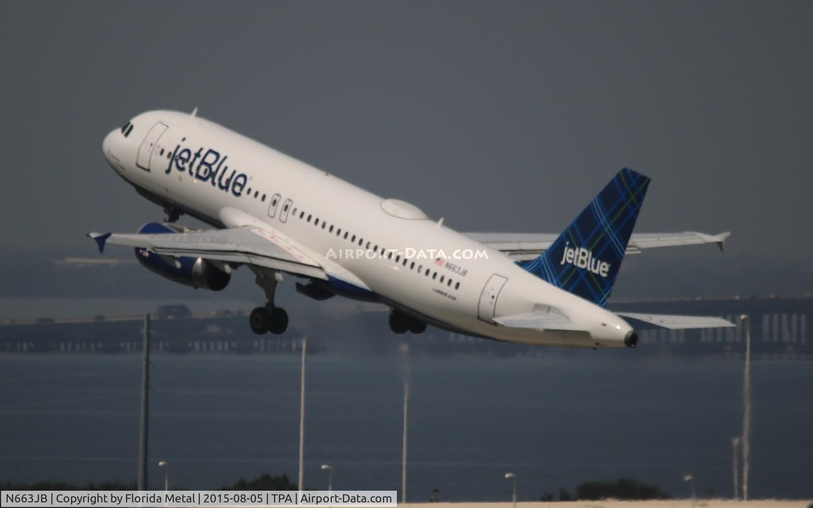 N663JB, 2007 Airbus A320-232 C/N 3287, Jet Blue