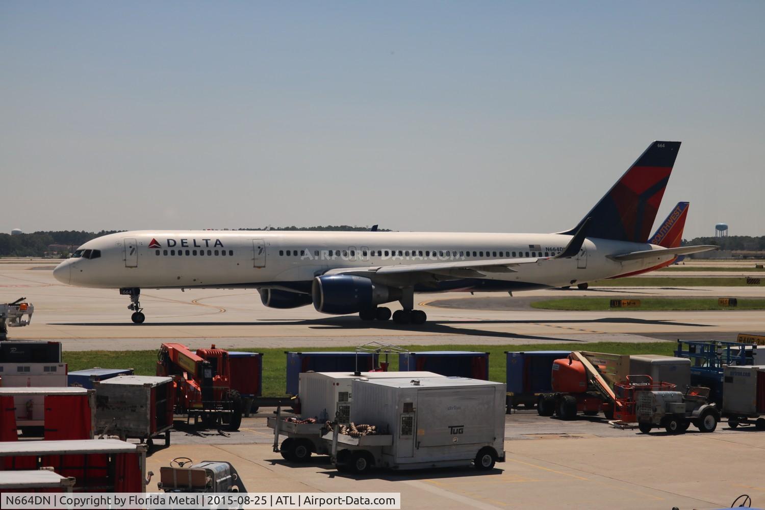 N664DN, 1991 Boeing 757-232 C/N 25012, Delta
