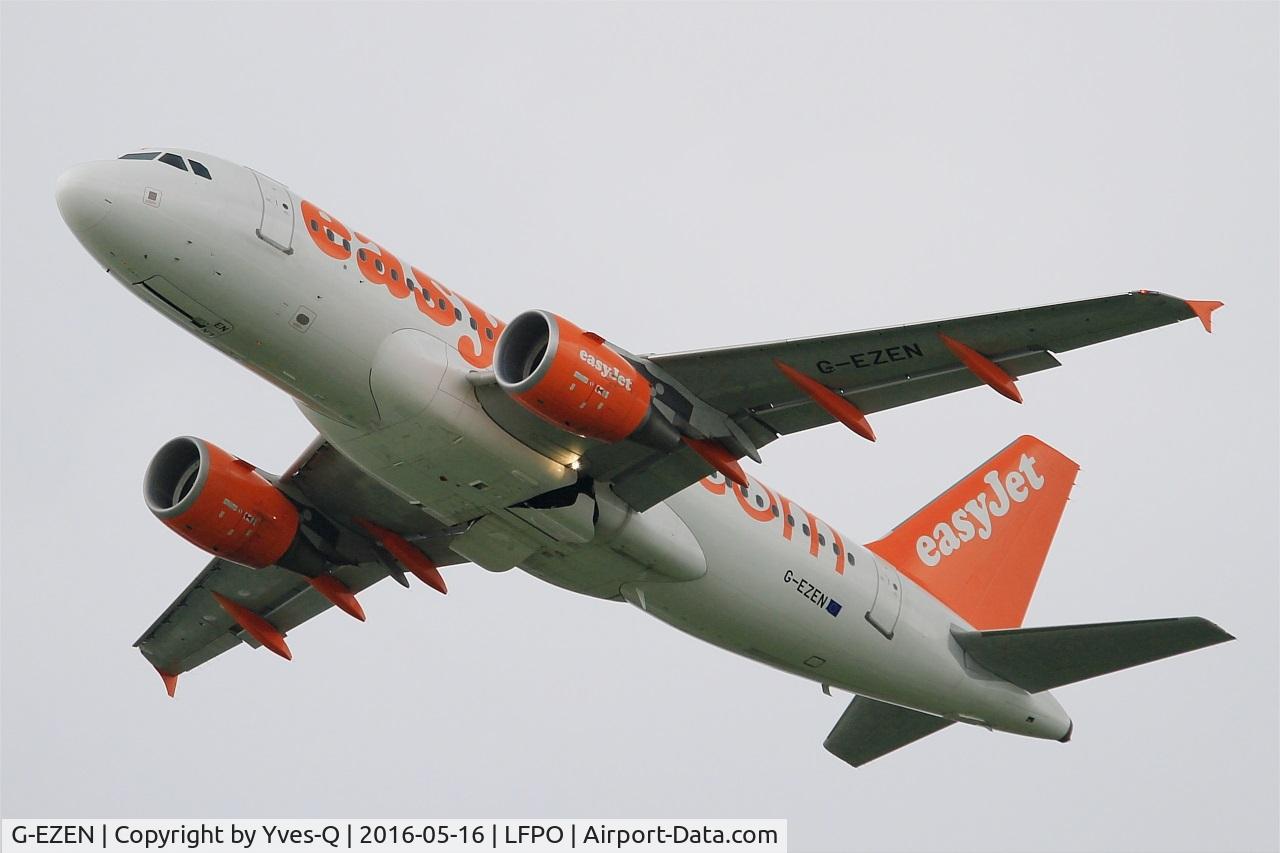 G-EZEN, 2004 Airbus A319-111 C/N 2245, Airbus A319-111, Take off rwy 24, Paris Orly Airport (LFPO-ORY)