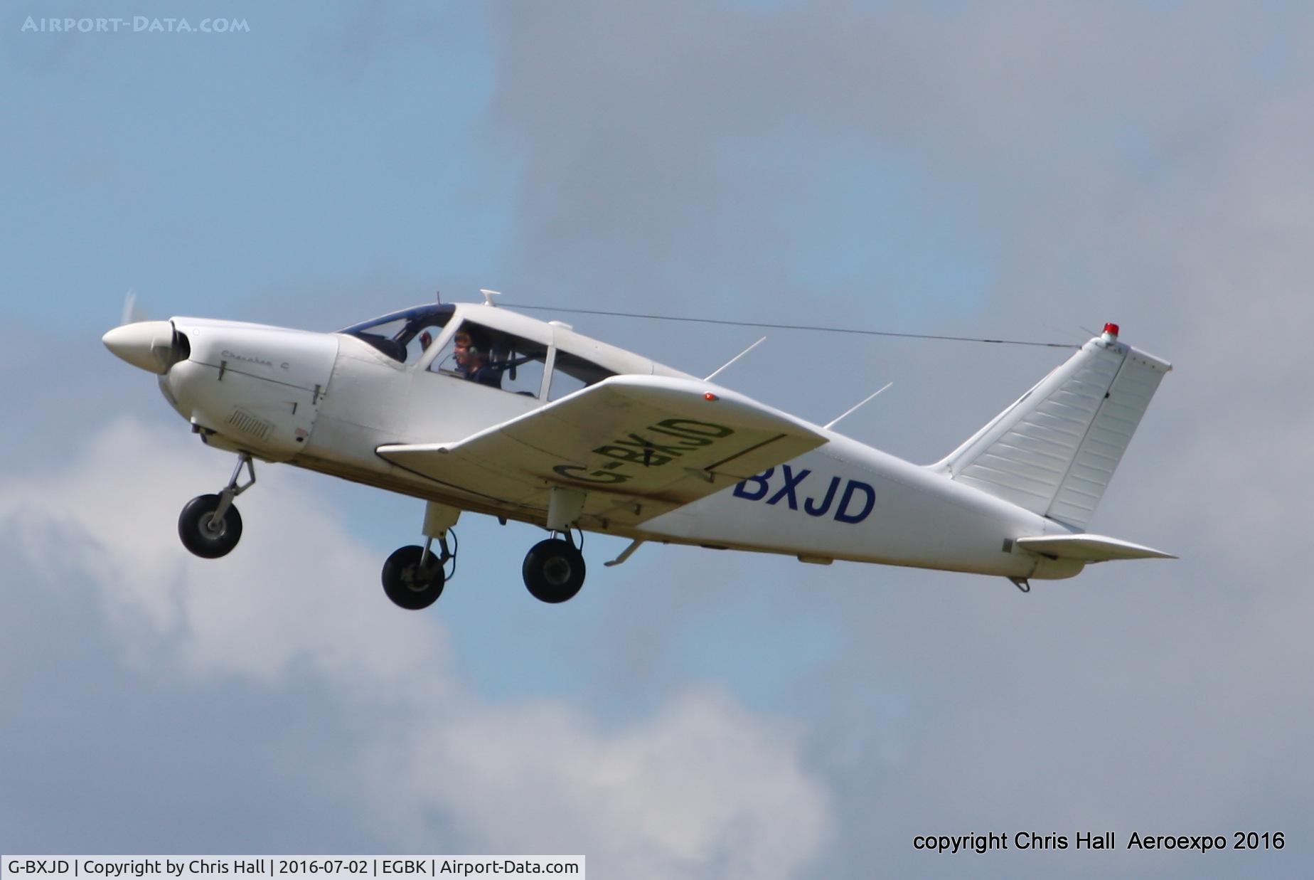 G-BXJD, 1967 Piper PA-28-180 Cherokee C/N 28-4215, at Aeroexpo 2016