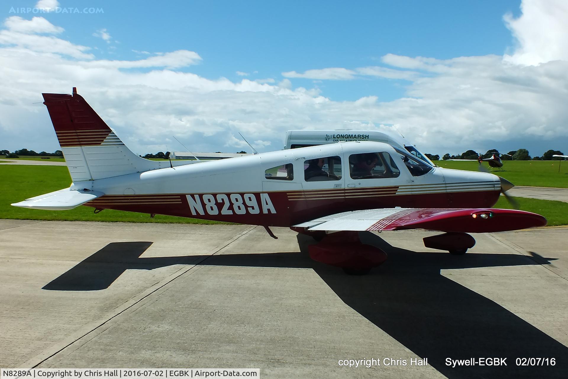 N8289A, 1980 Piper PA-28-161 Cherokee Warrior II C/N 28-8116072, at Aeroexpo 2016