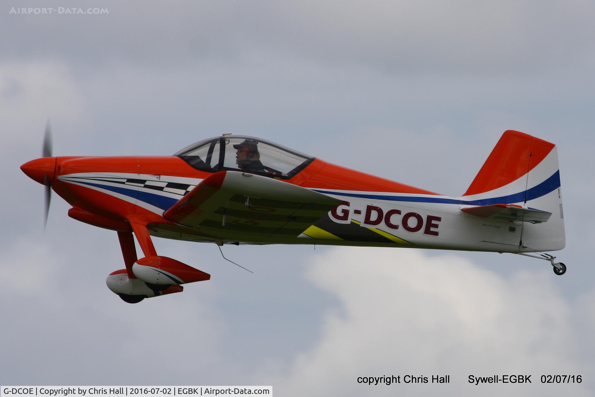 G-DCOE, 2014 Vans RV-6 C/N PFA 181-13280, at Aeroexpo 2016
