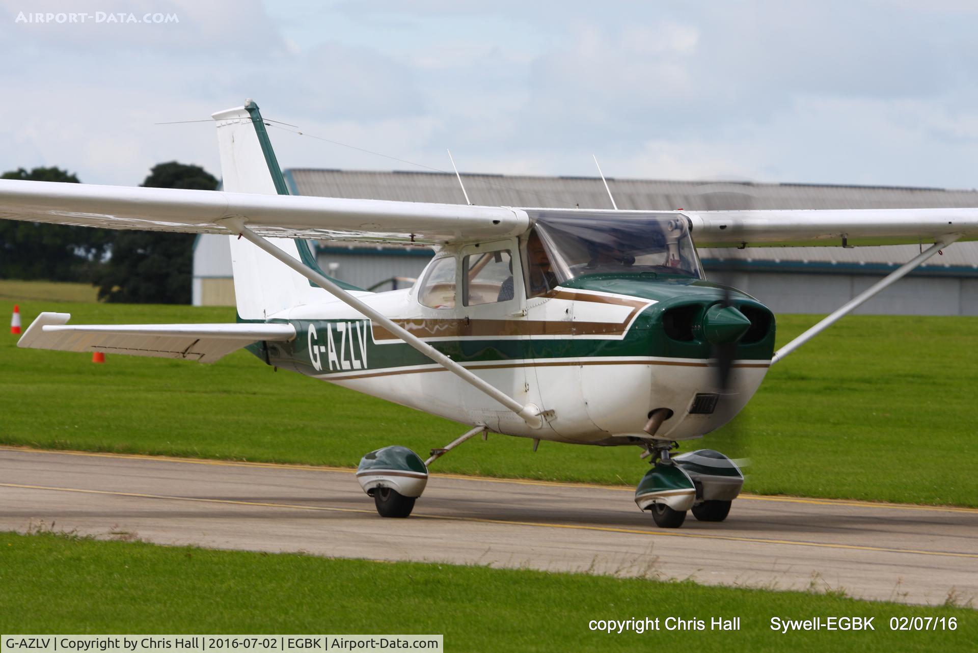 G-AZLV, 1969 Cessna 172K Skyhawk C/N 17257908, at Aeroexpo 2016