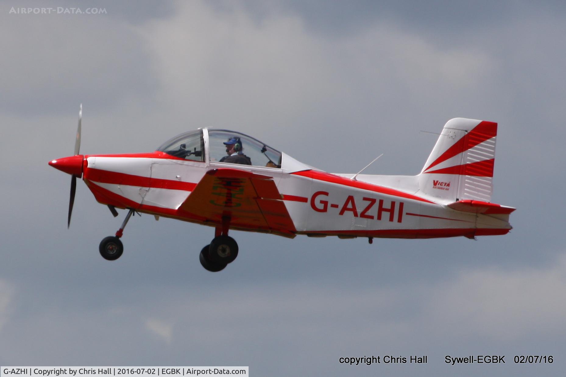 G-AZHI, 1971 AESL Glos-Airtourer Super 150/T5 C/N A540, at Aeroexpo 2016