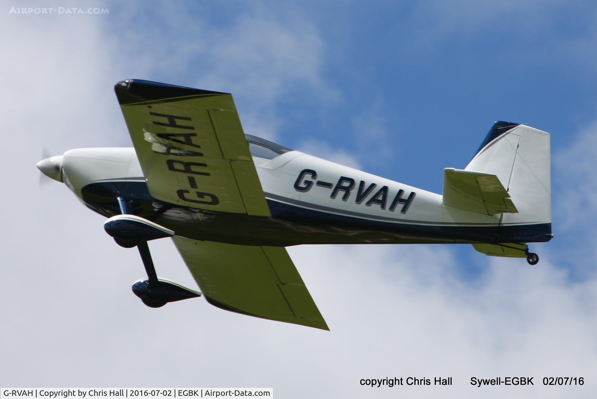 G-RVAH, 2012 Vans RV-7 C/N LAA 323-14963, at Aeroexpo 2016