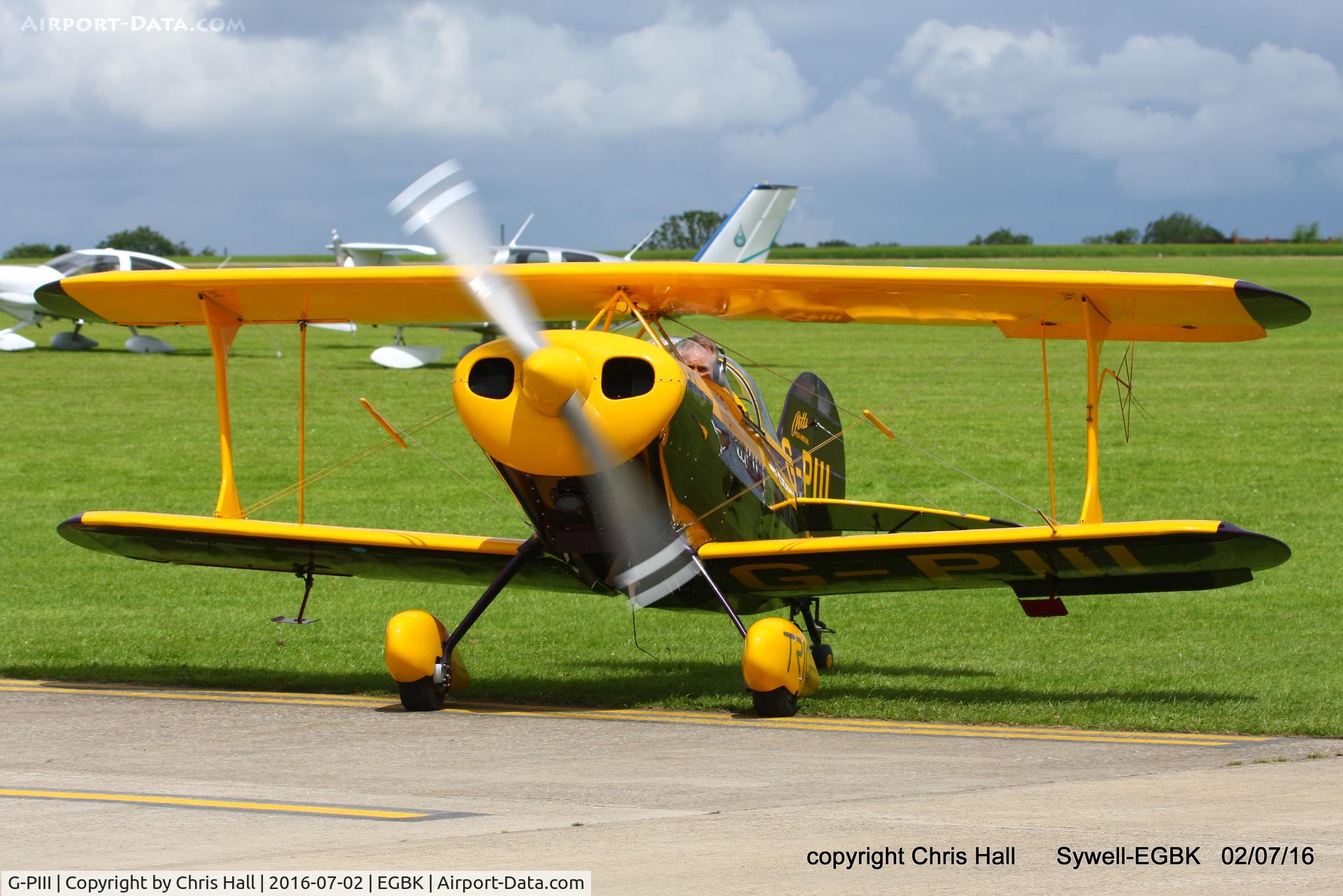 G-PIII, 1981 Pitts S-1D Special C/N PFA 009-10156, at Aeroexpo 2016