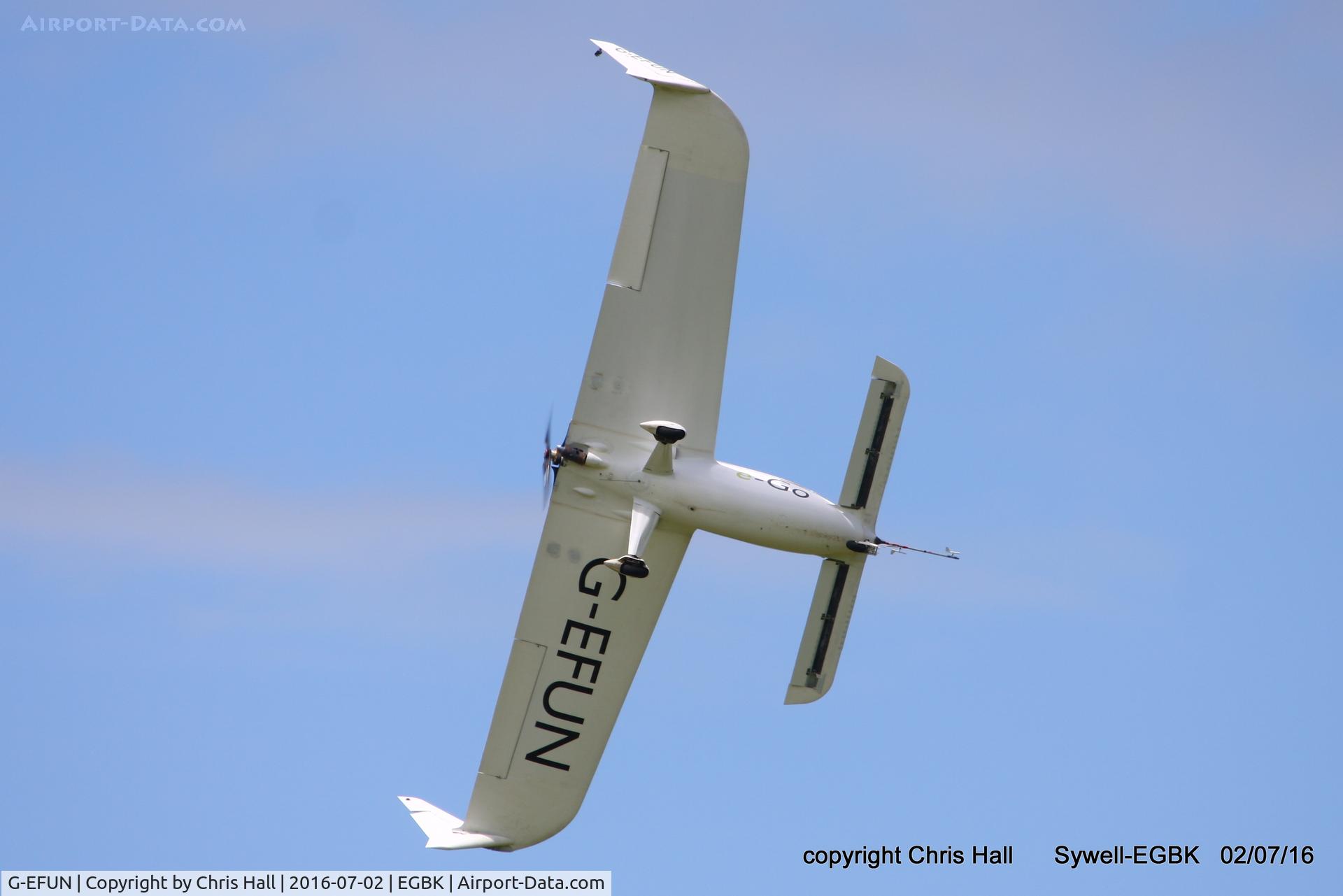 G-EFUN, 2008 e-GO Aeroplanes e-GO C/N SS001, at Aeroexpo 2016