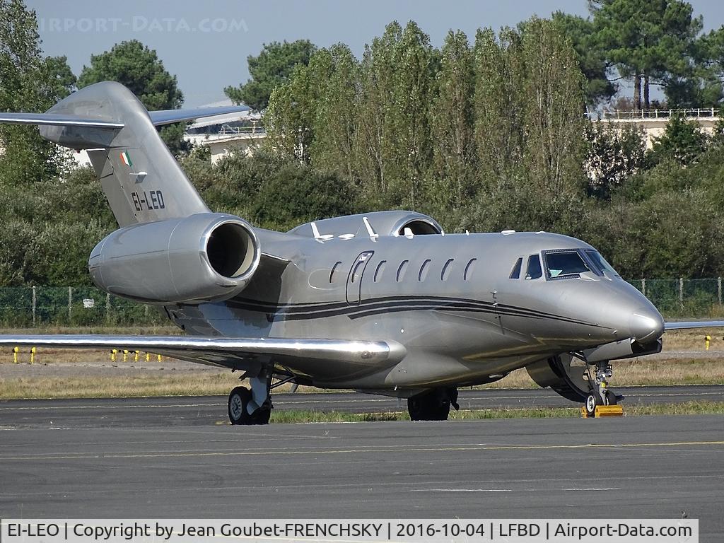 EI-LEO, 2004 Cessna 750 Citation X Citation X C/N 750-0232, Airlink Airways parking Kilo