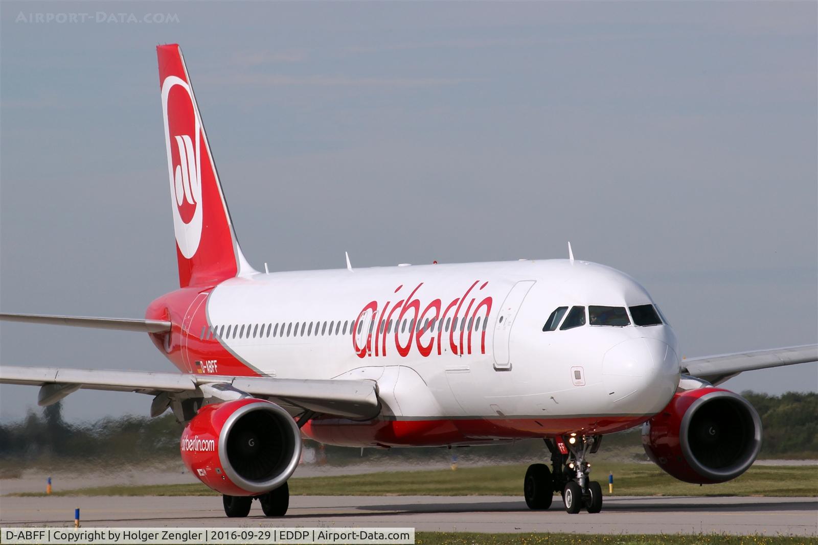 D-ABFF, 2010 Airbus A320-214 C/N 4329, On taxi to holding point 26R...