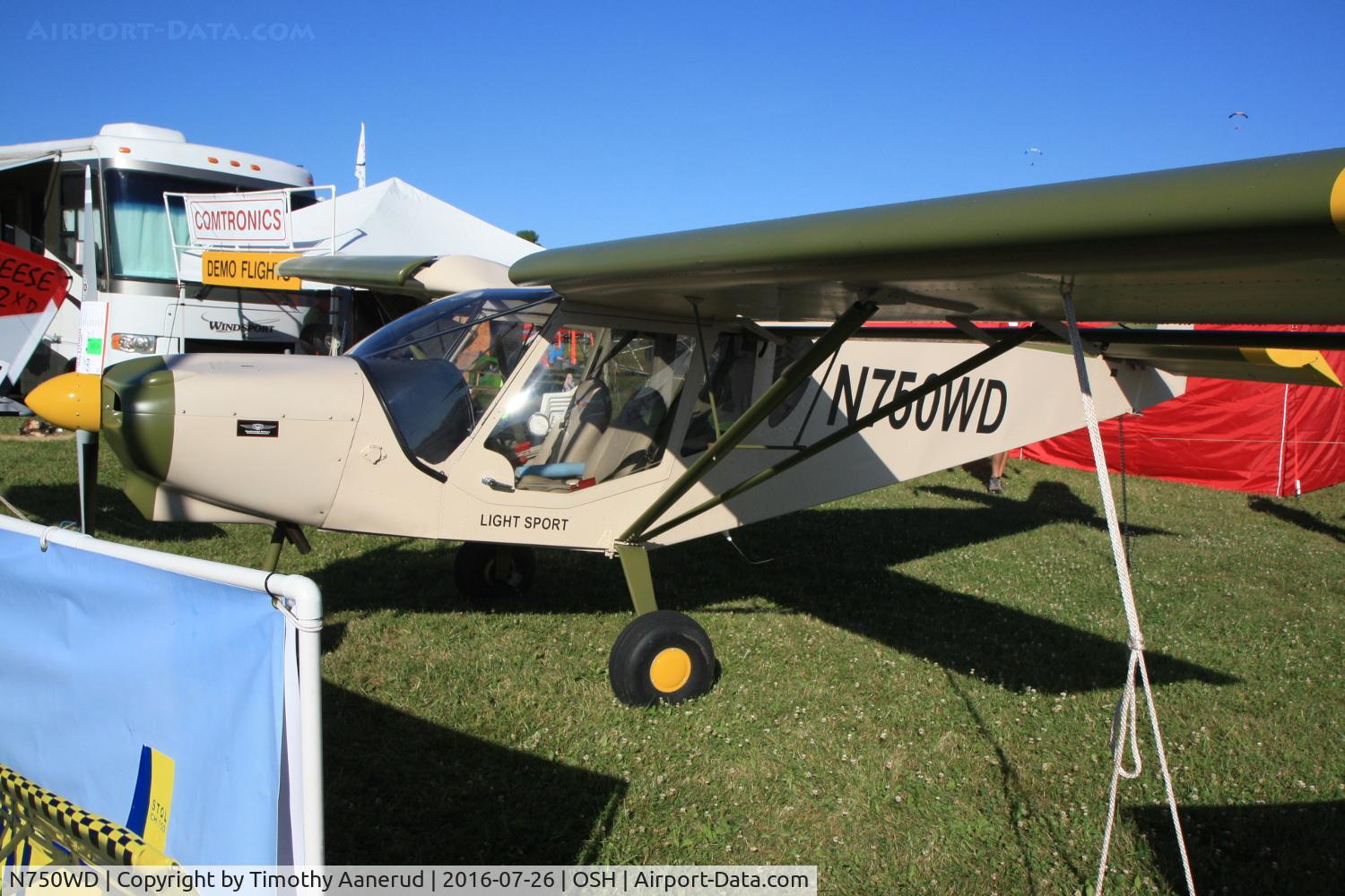 N750WD, 2009 AMD STOL CH-750 C/N 750-001, AMD CH-750 STOL, c/n: 750-001.

Repainted and back in production again