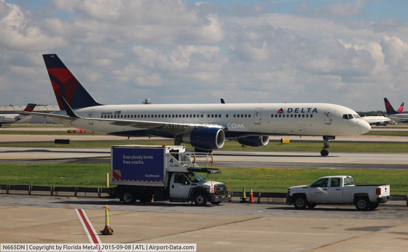 N665DN, 1991 Boeing 757-232 C/N 25013, Delta