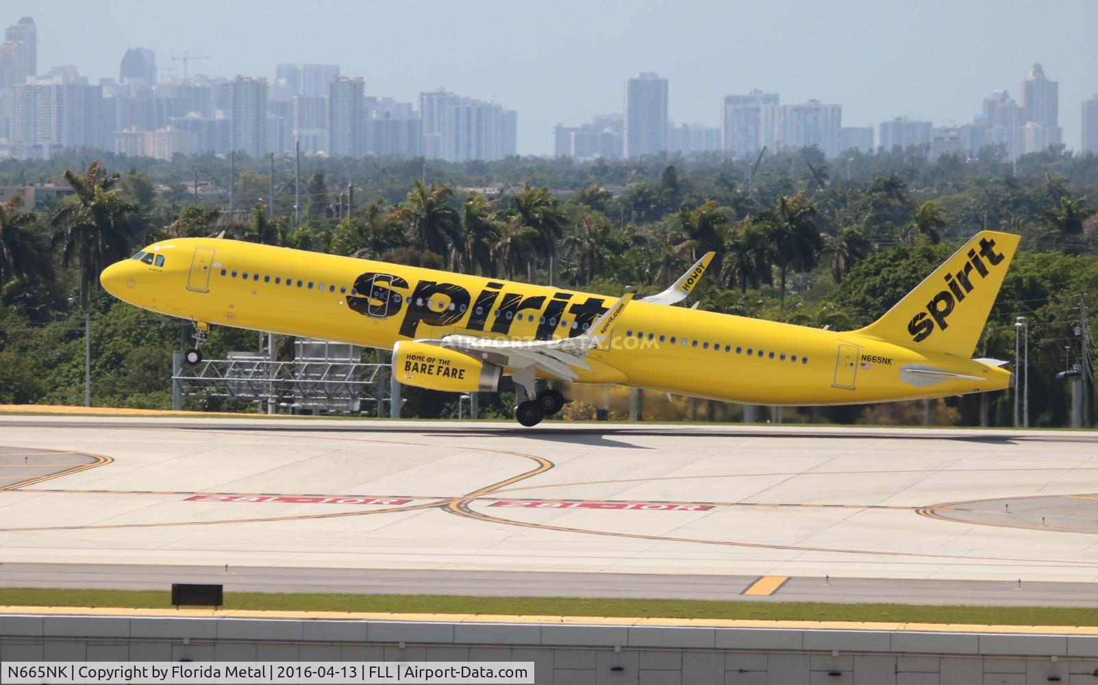 N665NK, 2016 Airbus A321-231 C/N 7045, Spirit