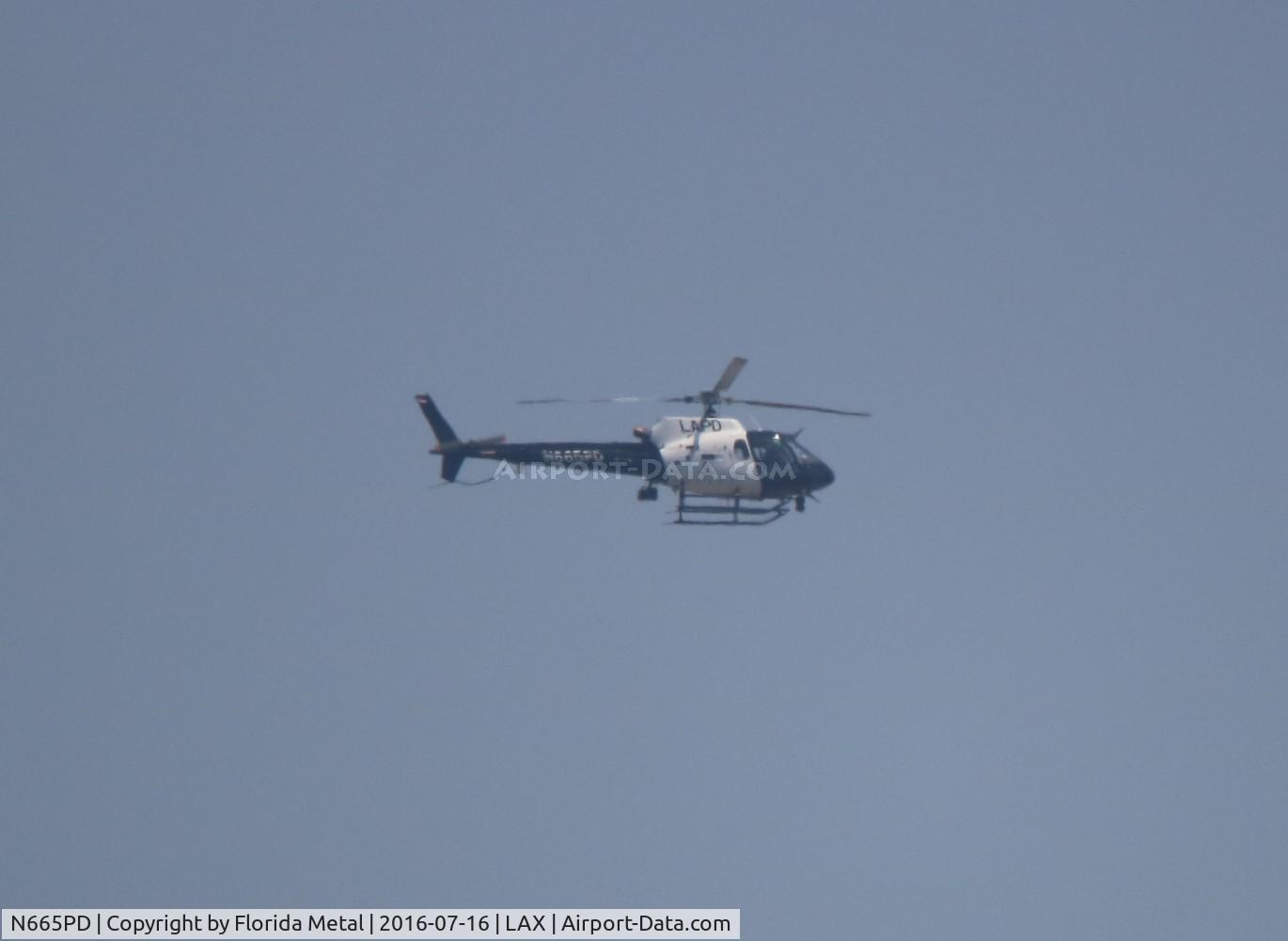 N665PD, 2008 Eurocopter AS-350B-2 Ecureuil Ecureuil C/N 4491, LAPD AS350