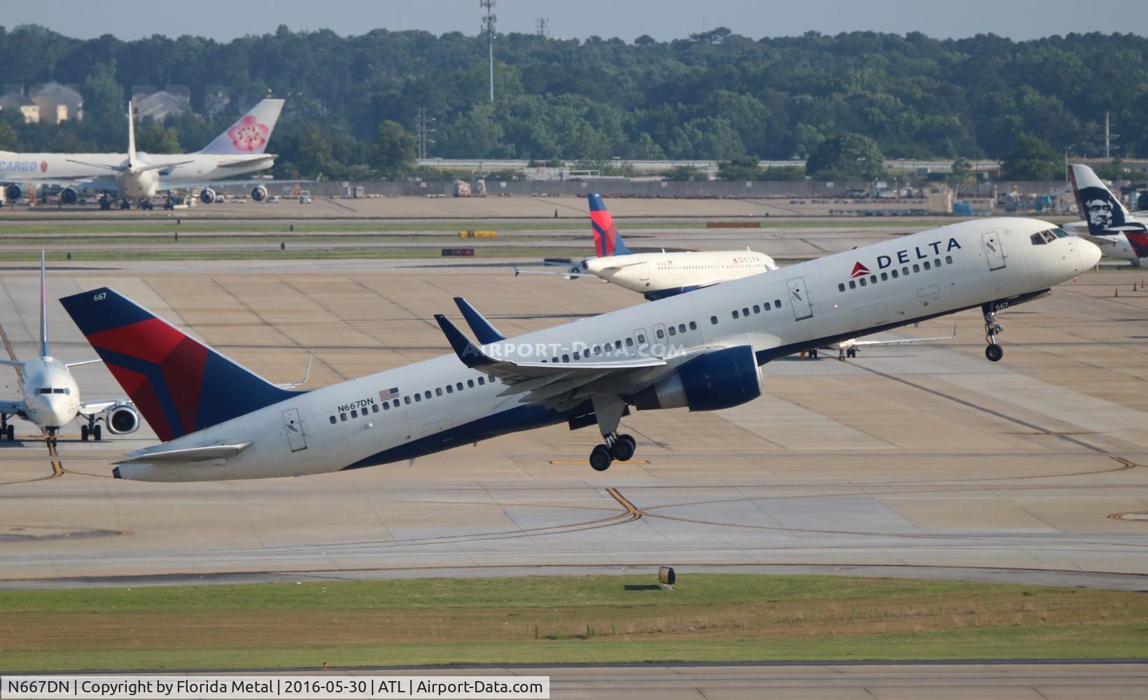 N667DN, 1991 Boeing 757-232 C/N 25035, Delta