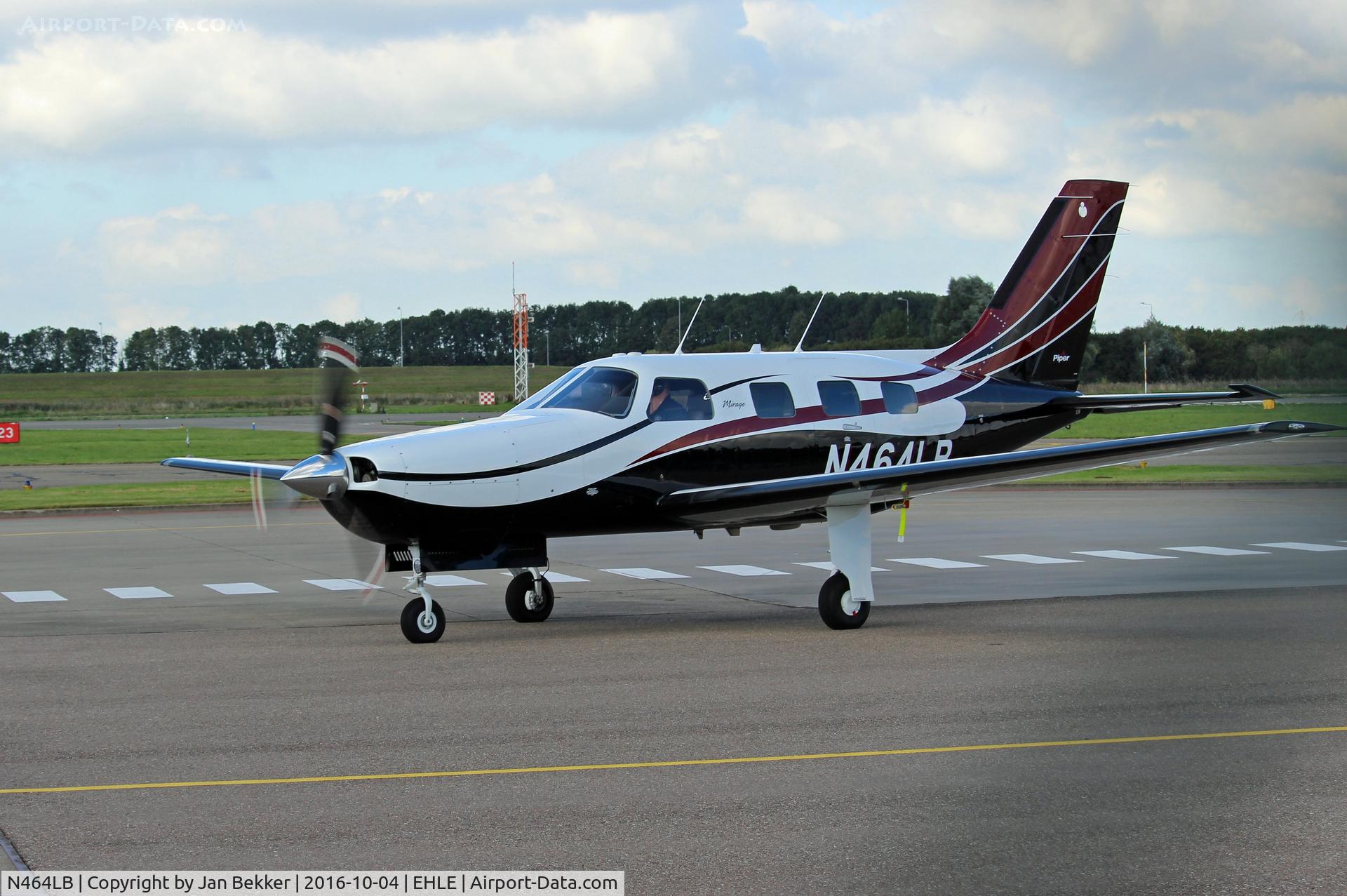 N464LB, 1993 Piper PA-46-350P Malibu Mirage C/N 4622139, Lelystad Airport