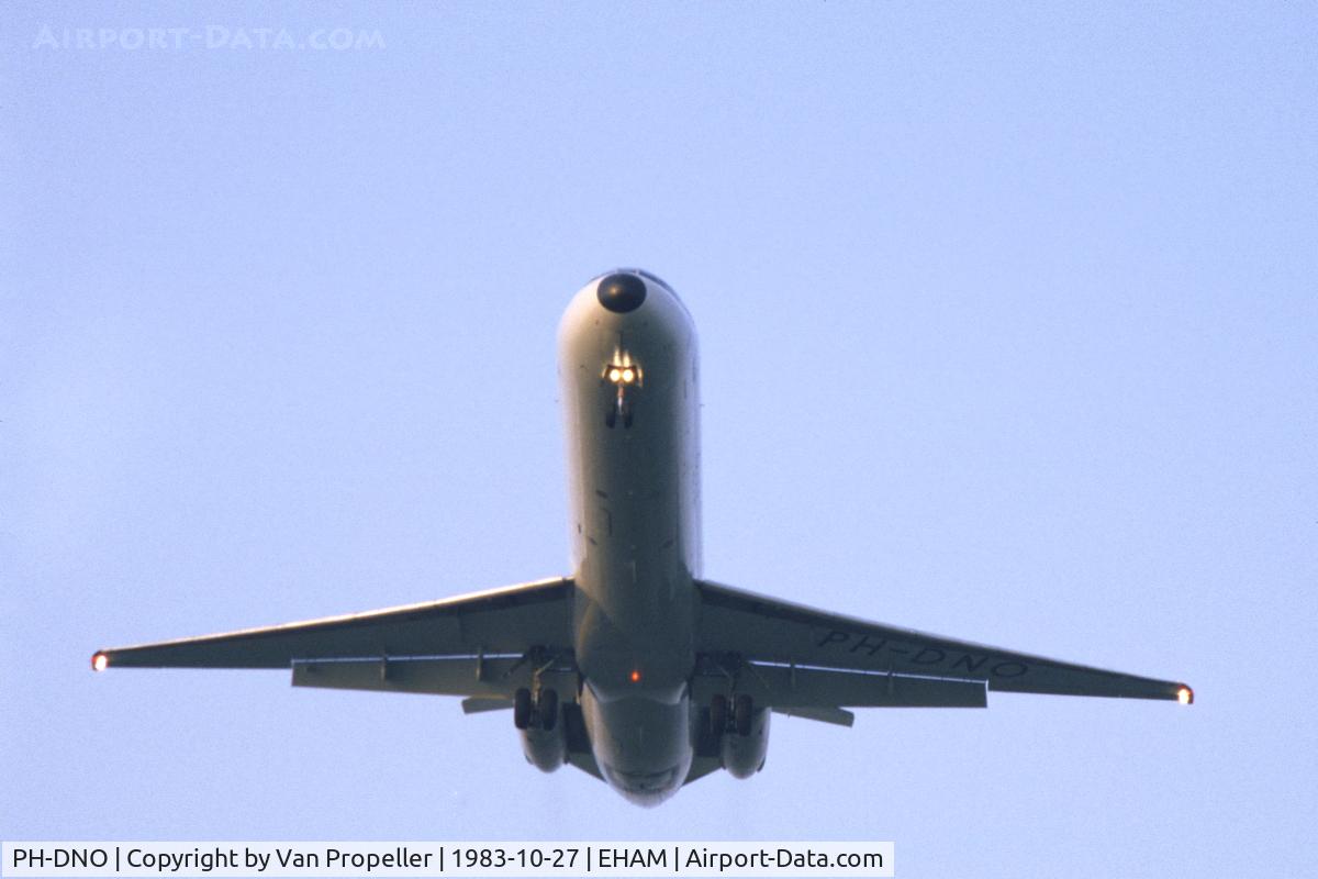 PH-DNO, 1968 Douglas DC-9-33RC C/N 47193, KLM Douglas DC-9-33RC approaching to land at Schiphol airport, the Netherlands