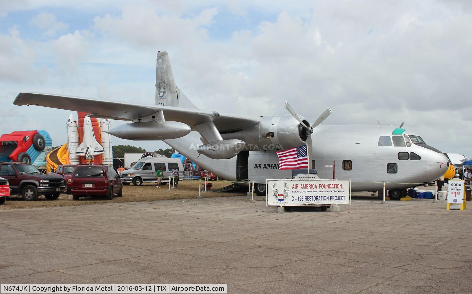 N674JK, 1954 Fairchild C-123K Provider C/N 20123, C-123K