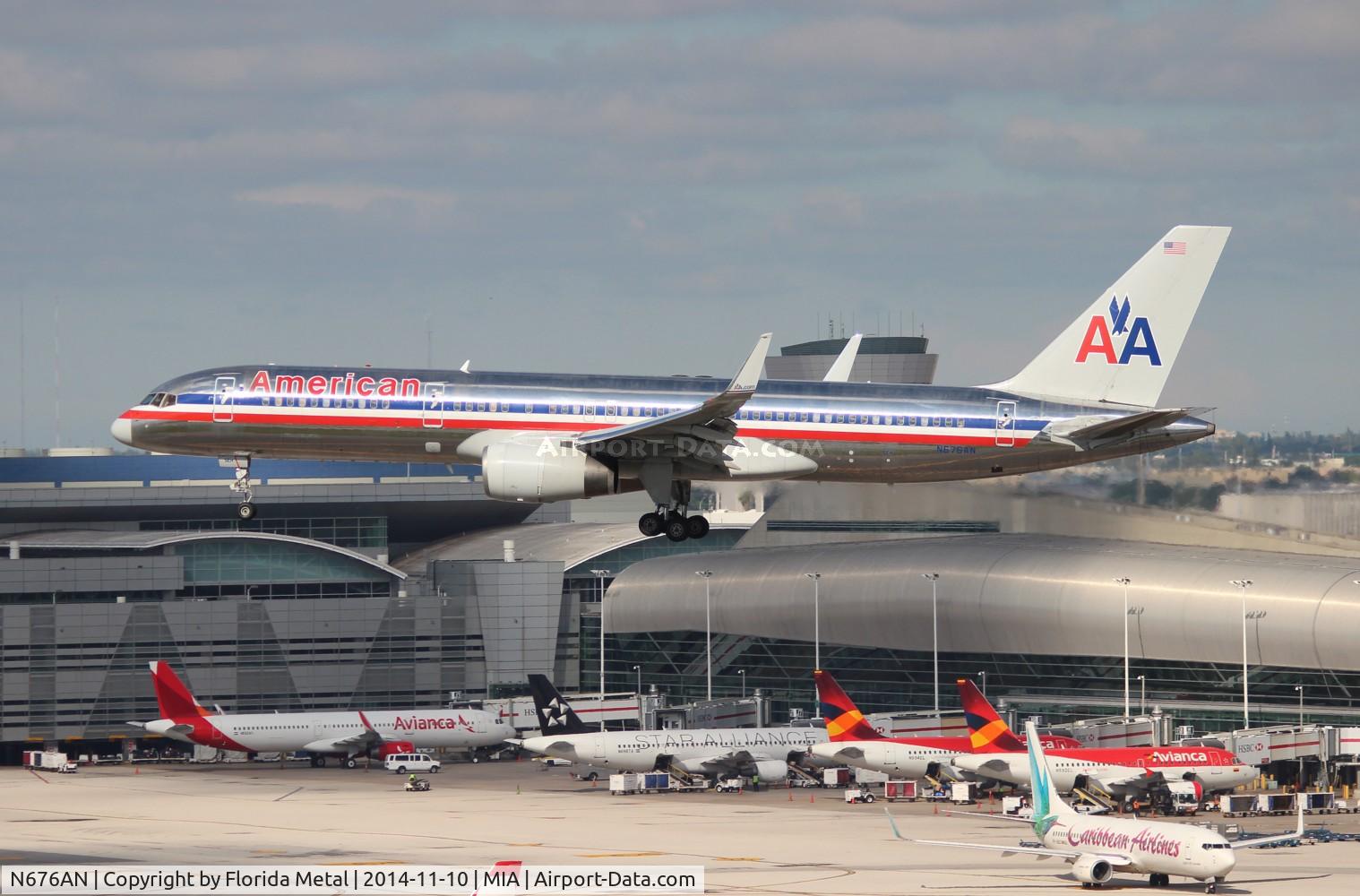 N676AN, 1998 Boeing 757-223 C/N 29426, American