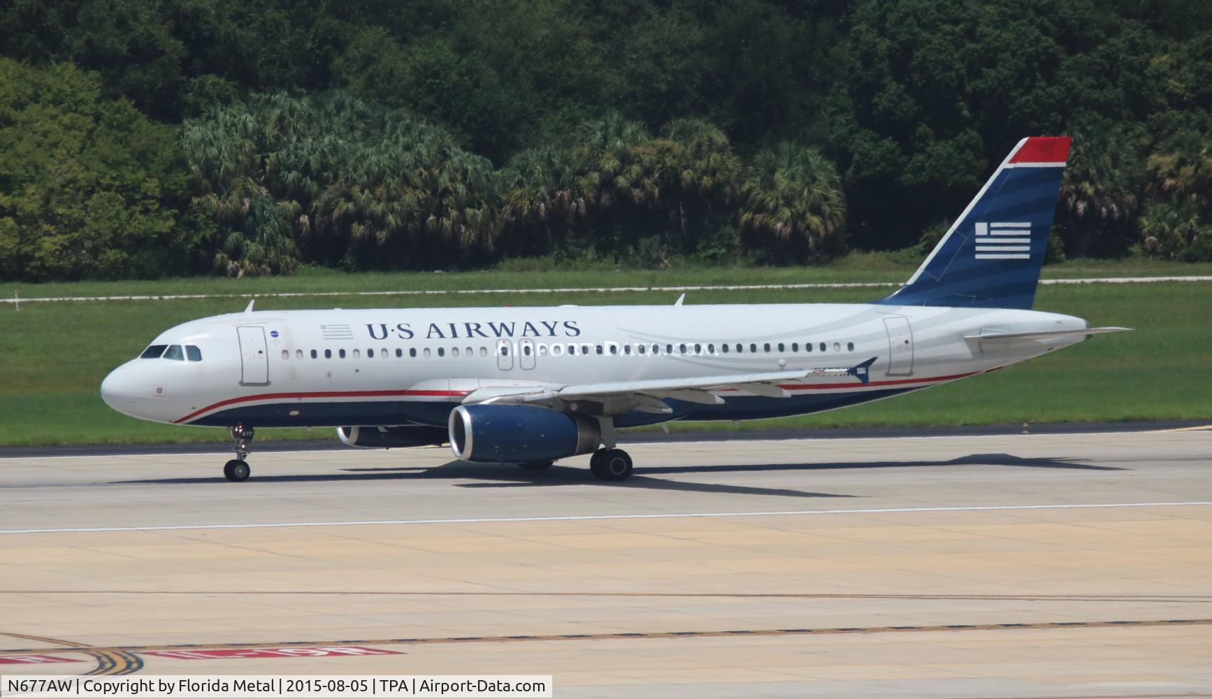 N677AW, 2005 Airbus A320-232 C/N 2430, USAirways