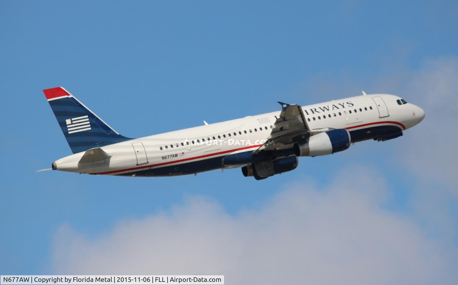 N677AW, 2005 Airbus A320-232 C/N 2430, USAirways