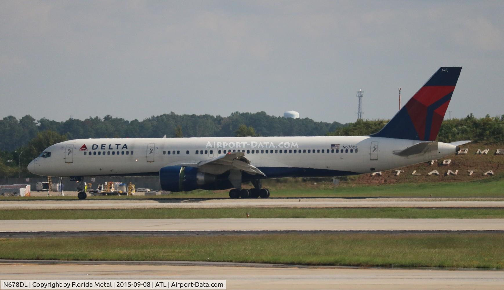 N678DL, 1998 Boeing 757-232 C/N 25983, Delta