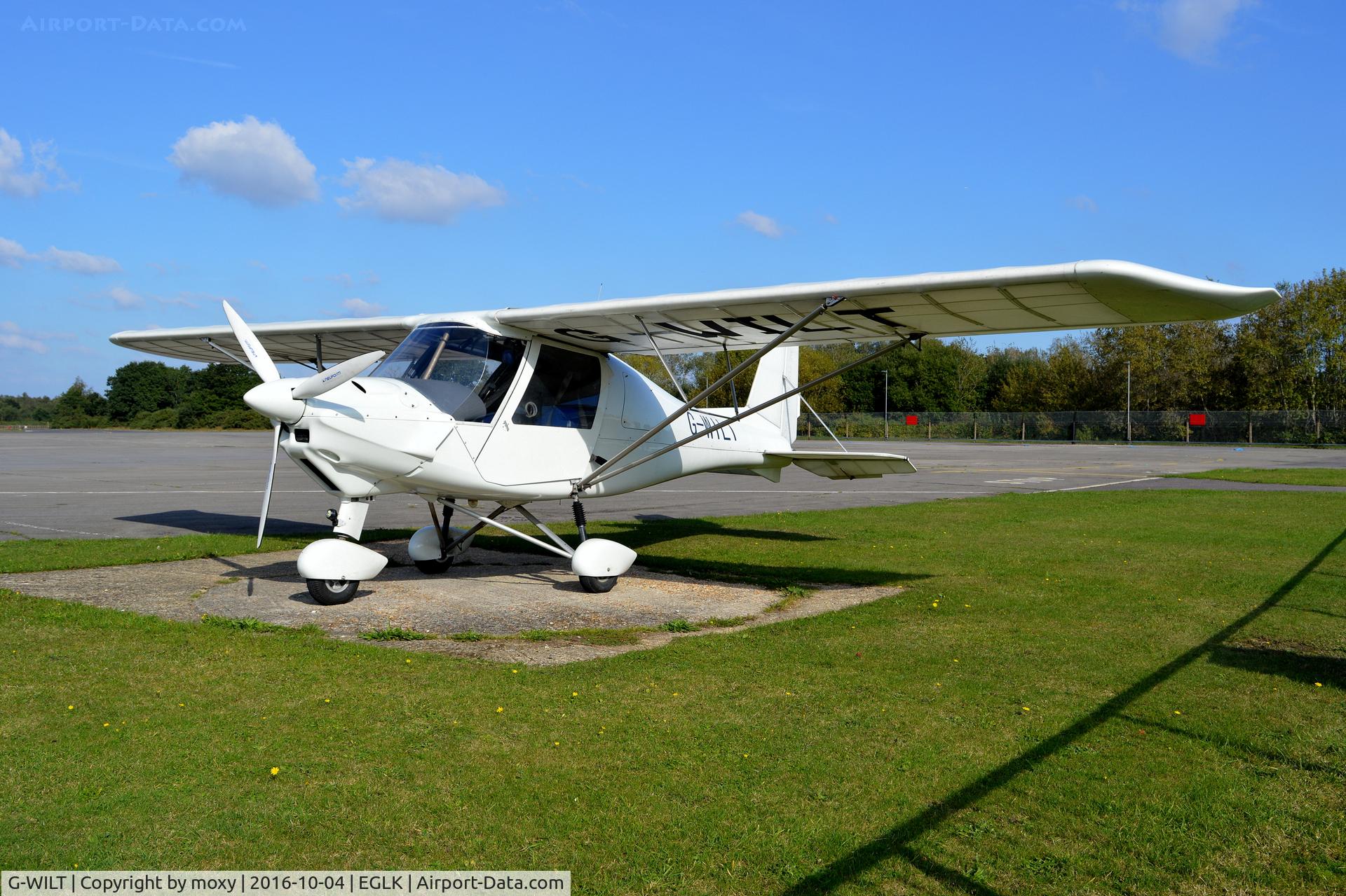 G-WILT, 2005 Comco Ikarus C42 FB100 C/N 0506-6687, Comco Ikarus C42 FB100 at Blackbushe.