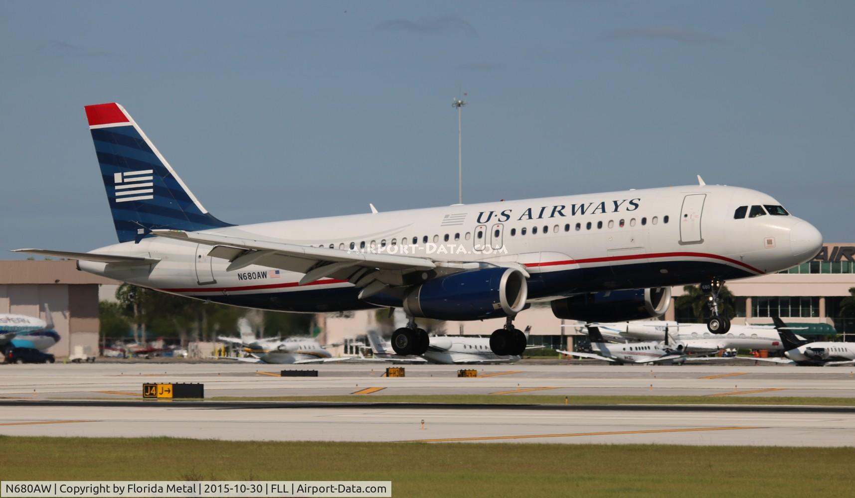 N680AW, 2005 Airbus A320-232 C/N 2630, USAirways