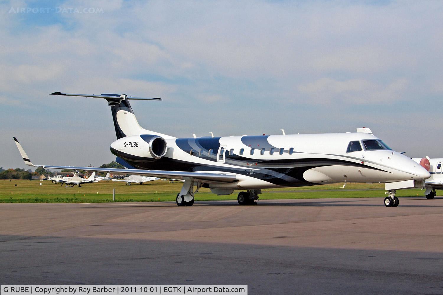 G-RUBE, 2009 Embraer EMB-135BJ Legacy C/N 14501100, Embraer ERJ-135BJ Legacy 600 [14501100] (London Executive Aviation) Oxford-Kidlington~G 01/10/2011