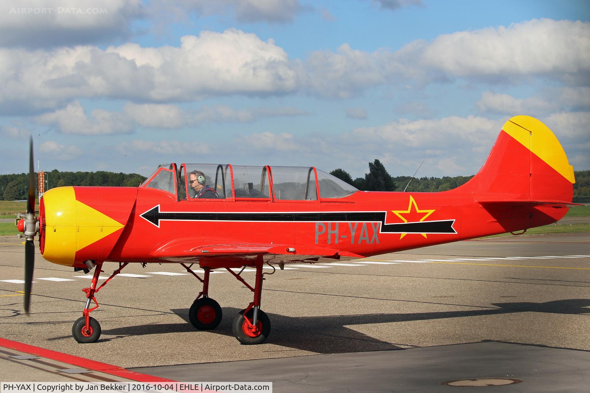 PH-YAX, 1984 Yakovlev Yak-52 C/N 844007, Lelystad Airport